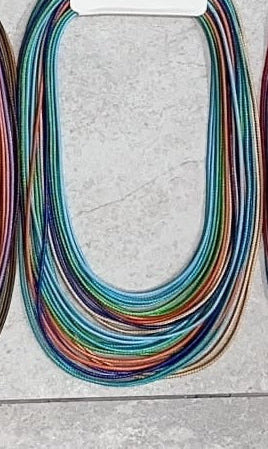 Multi Layers Cord Necklace
