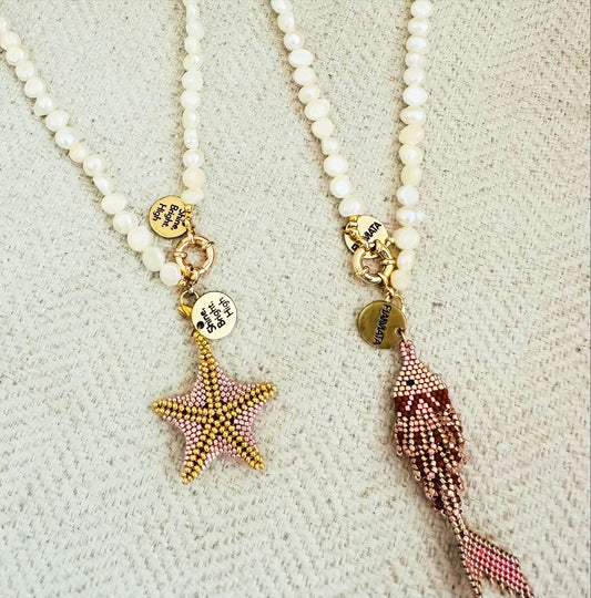 Fiammata-Pearl Necklace