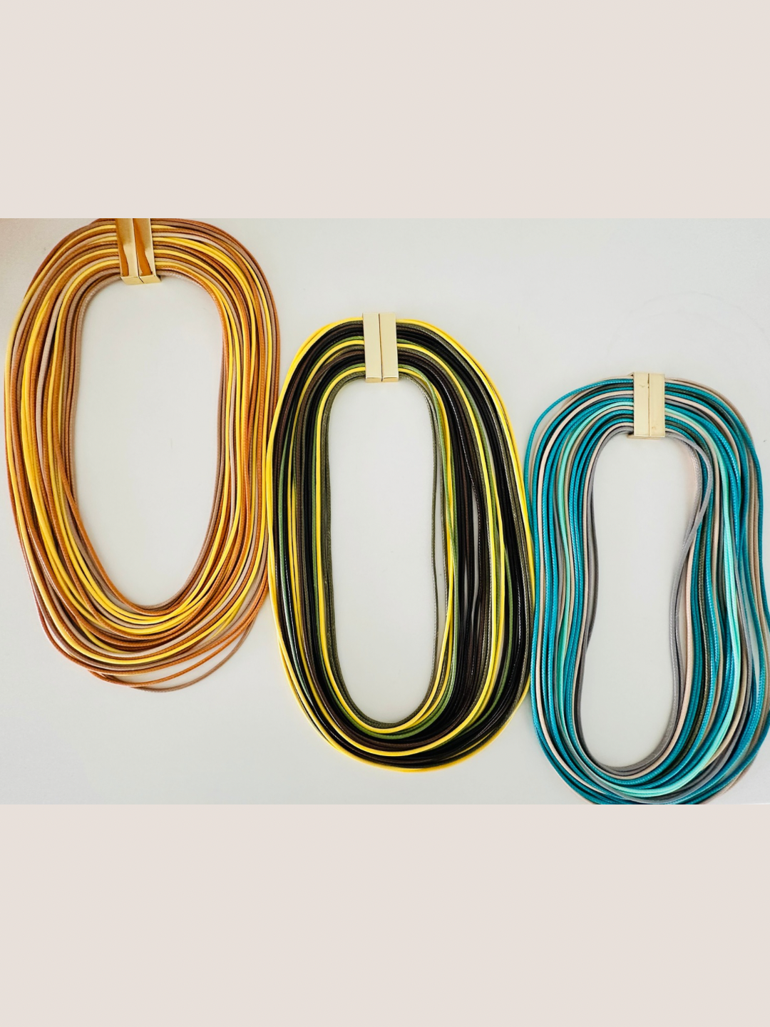 Multi Layers Cord Necklace