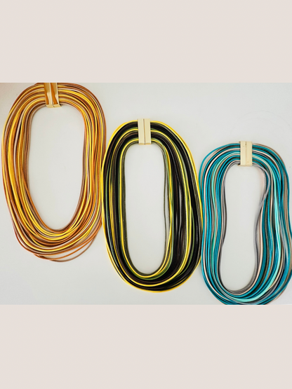 Multi Layers Cord Necklace