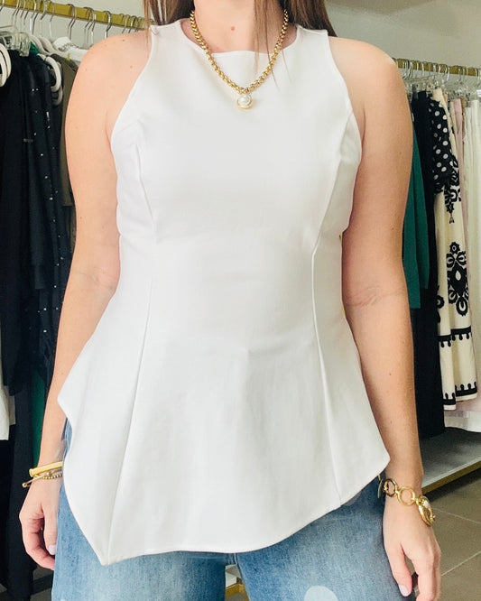The Luxe White Top