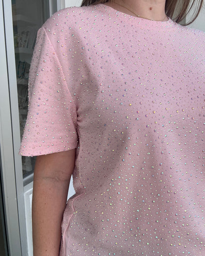 Pink Sparkle Top
