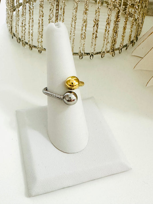 Gold /Silver Fashion Ring