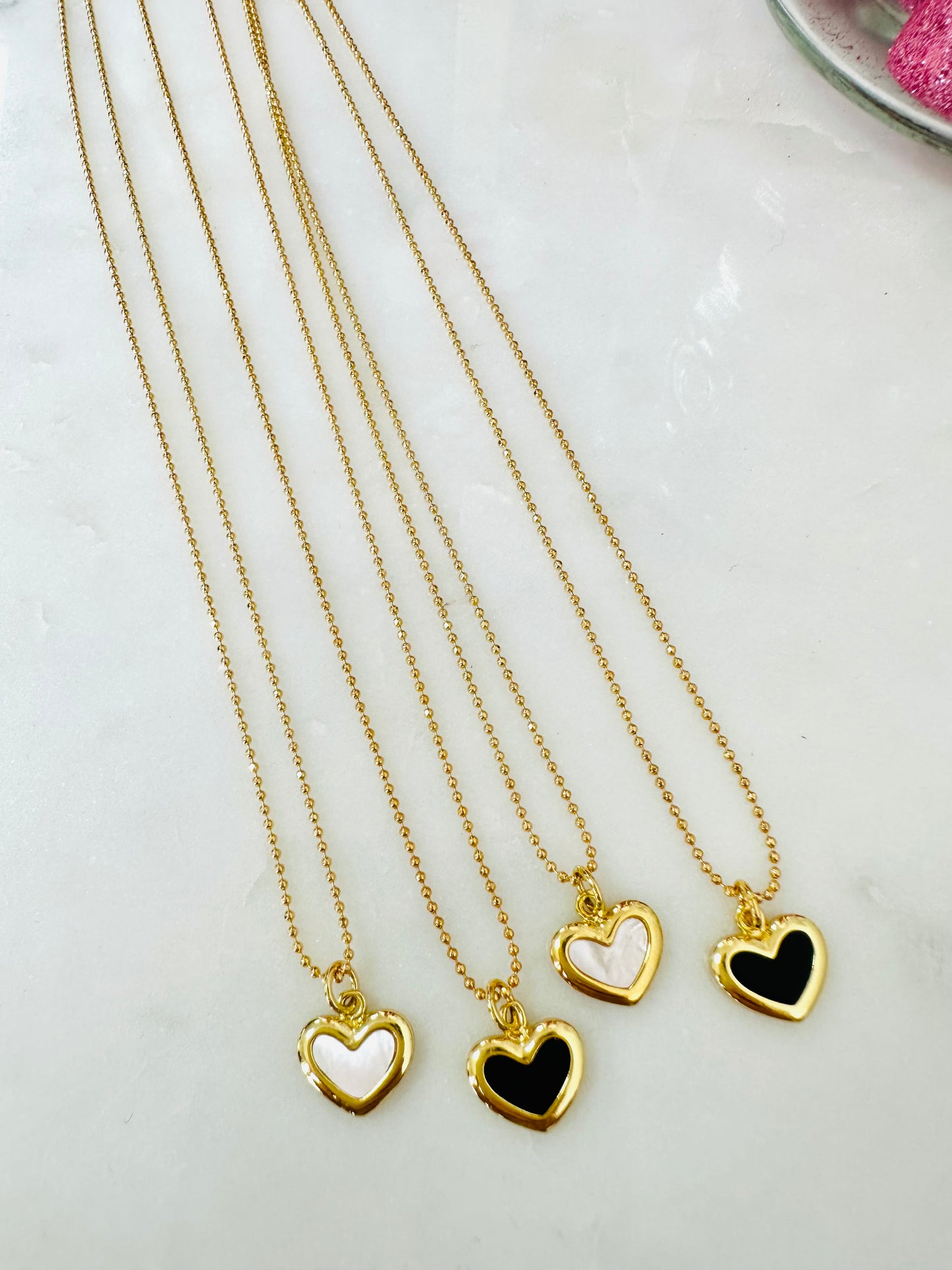 Mini Heart charm Necklace
