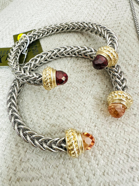 Silver Fashion Cuff Bracelets