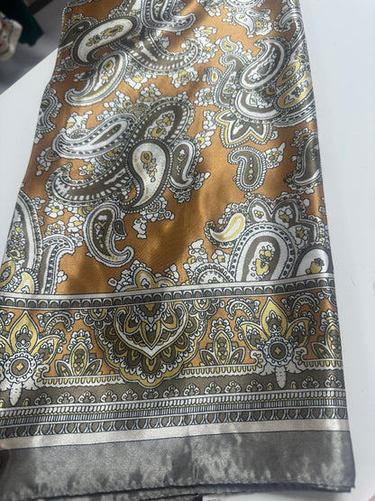 Paisley Print Scarf/ head band