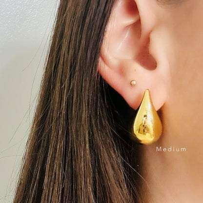 Gold  Fashion Drop Earings