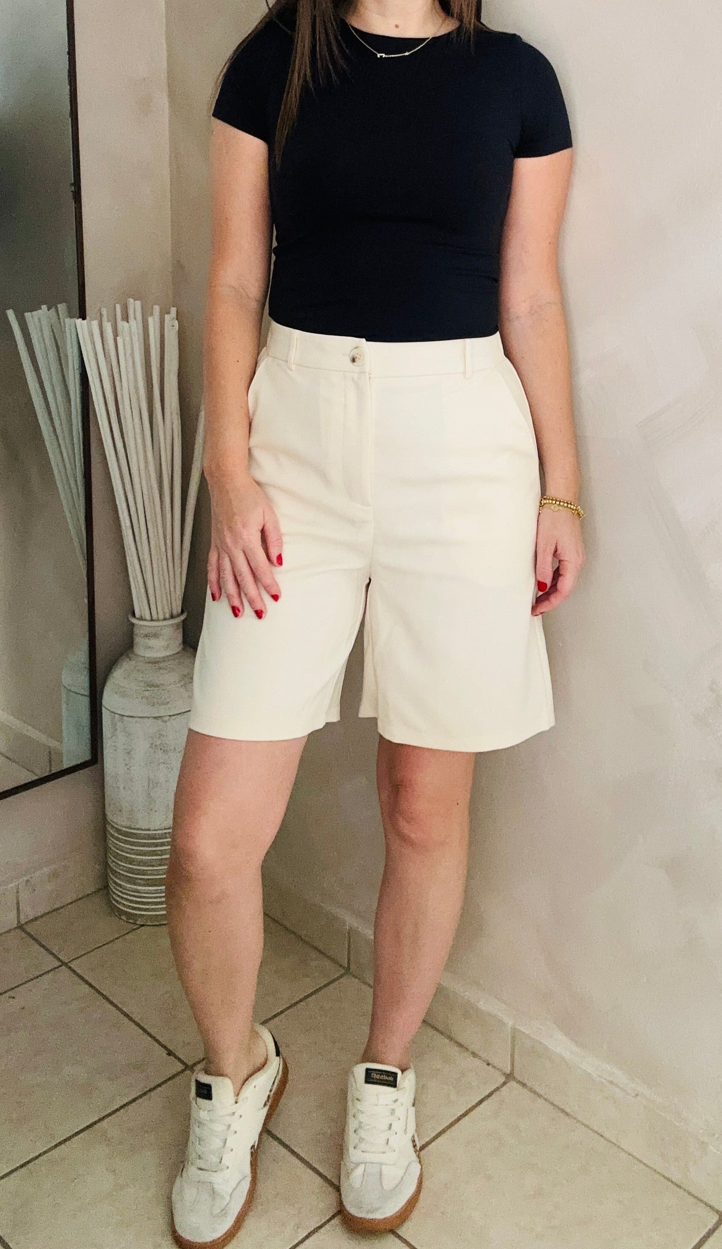 Ivory  Bermuda short