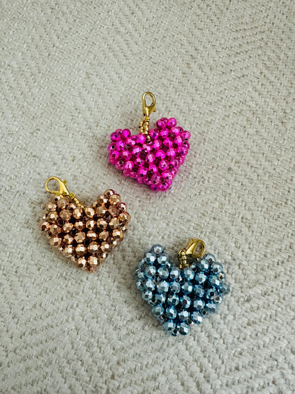 Fiammata- Metallic Beaded Long Necklace