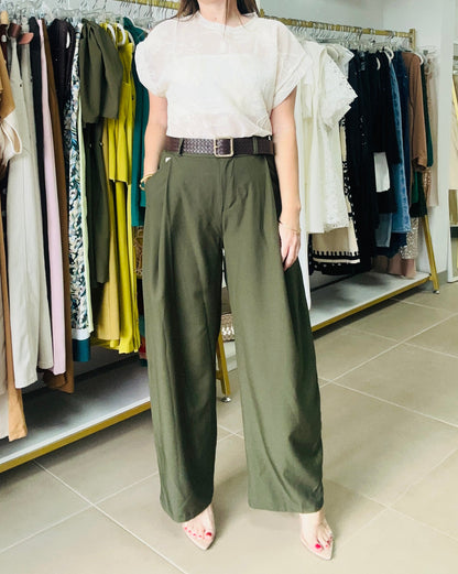 OLIVE LUXE PANTS