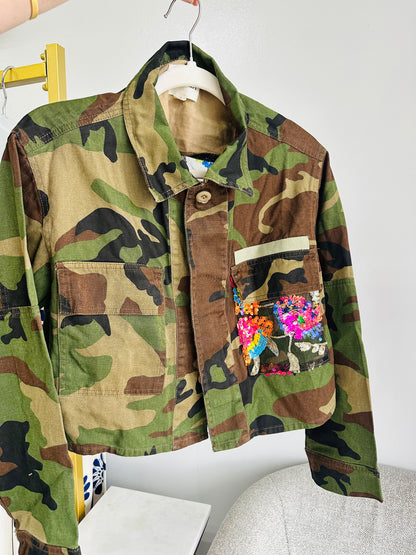 CAMO-CHIC JACKET