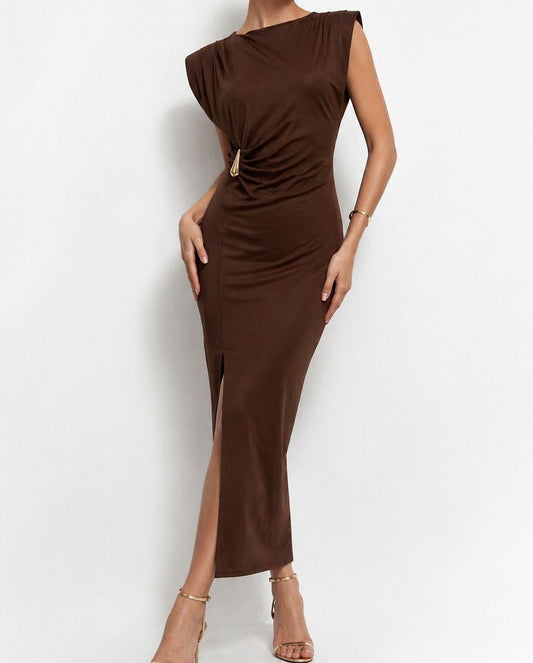 Brown Maxi Dress