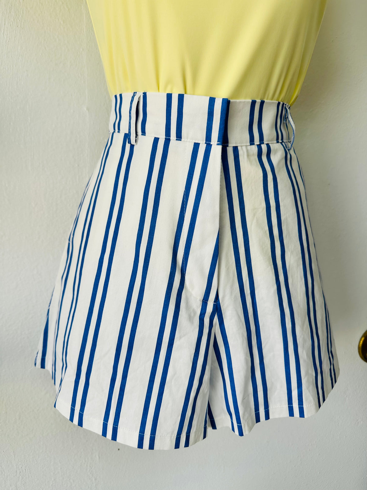 Blue Striped Short