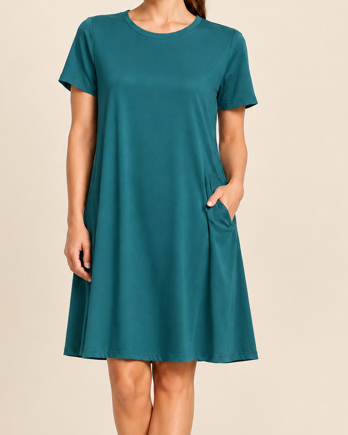 TEAL EVERYDAY DRESS