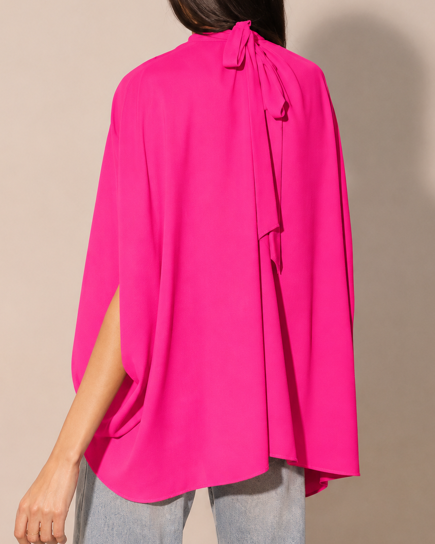 Hot Pink Caftan Top