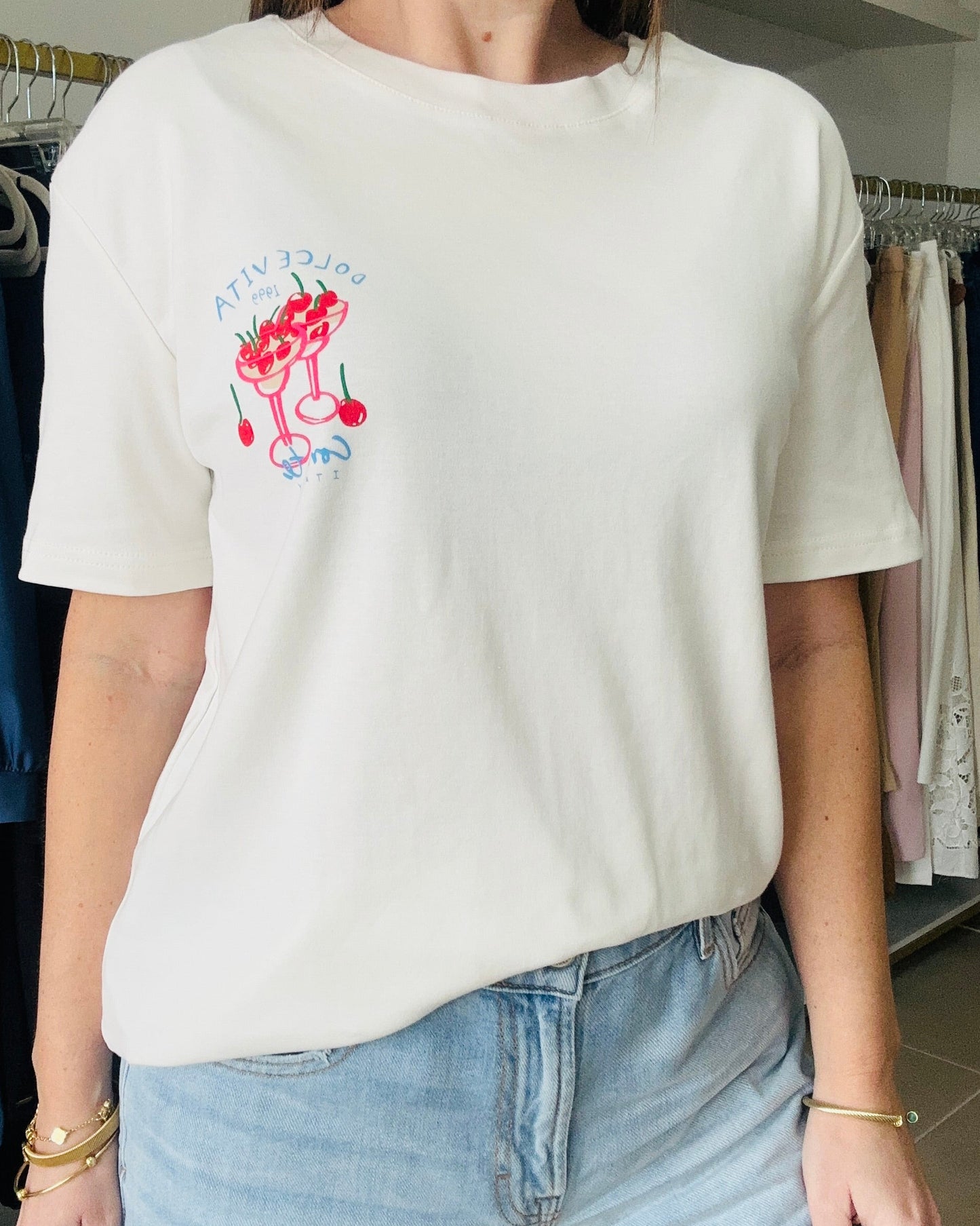 Dolce Vita- Cherry Shirt