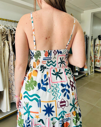 Sorrento Lemon Dress