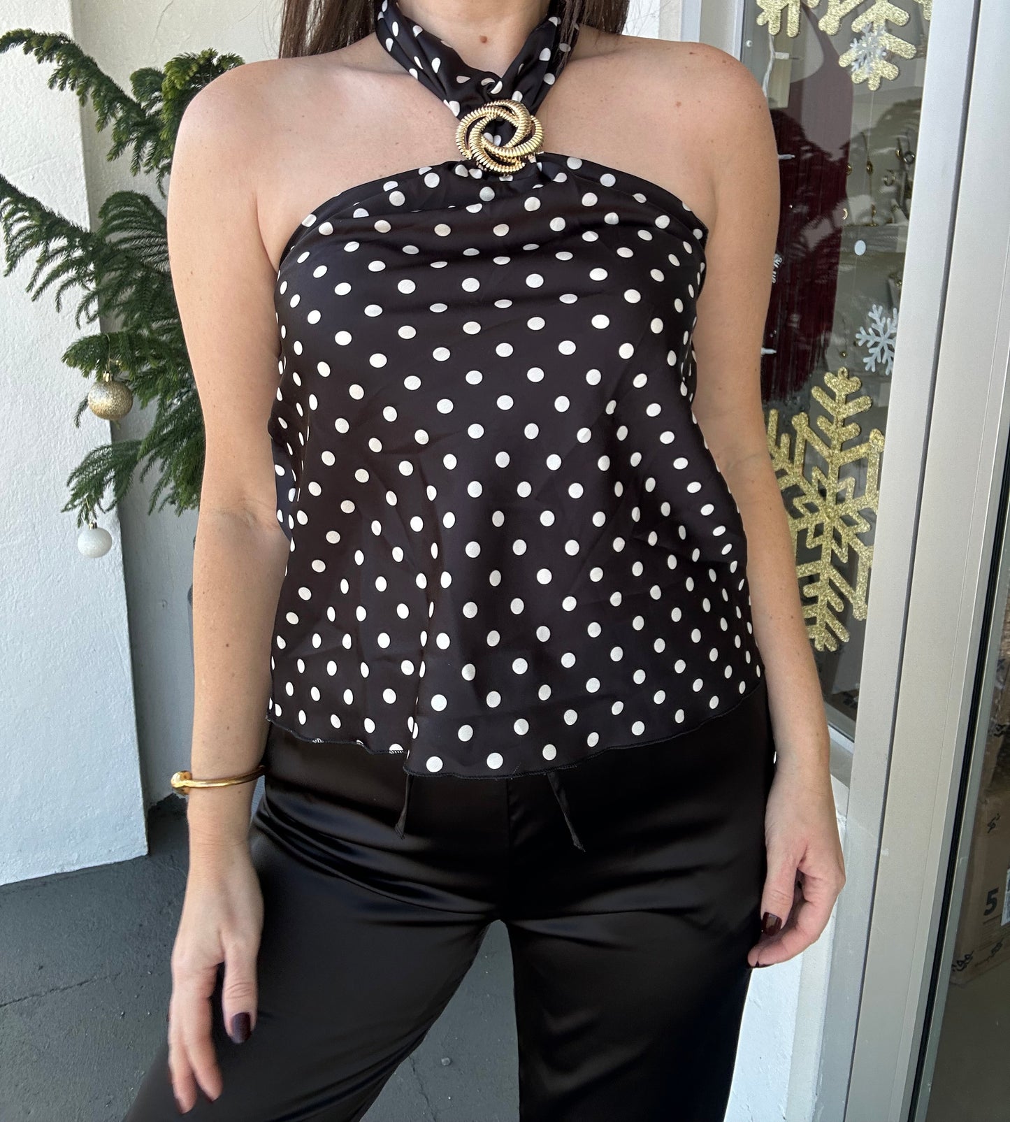 Polkadots Halter top