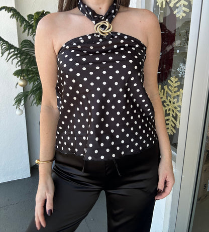 Polkadots Halter top
