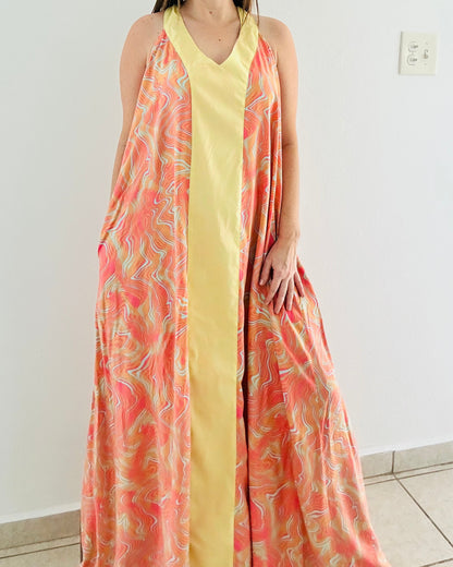 Pastel Maxi Dress by Liliana Esquivia