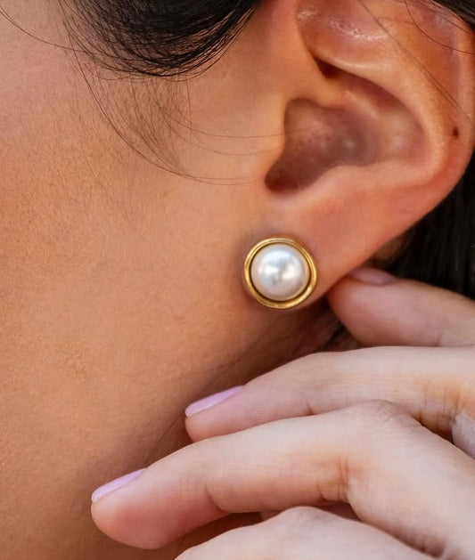 TUCCO- ALBA PEARL EARRINGS