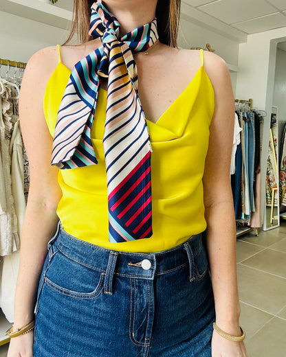 Color Stripes Bandana Scarf