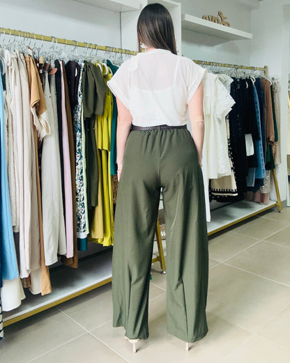 OLIVE LUXE PANTS