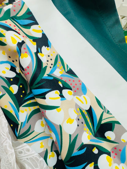Green Print Palazzo By. Gracia