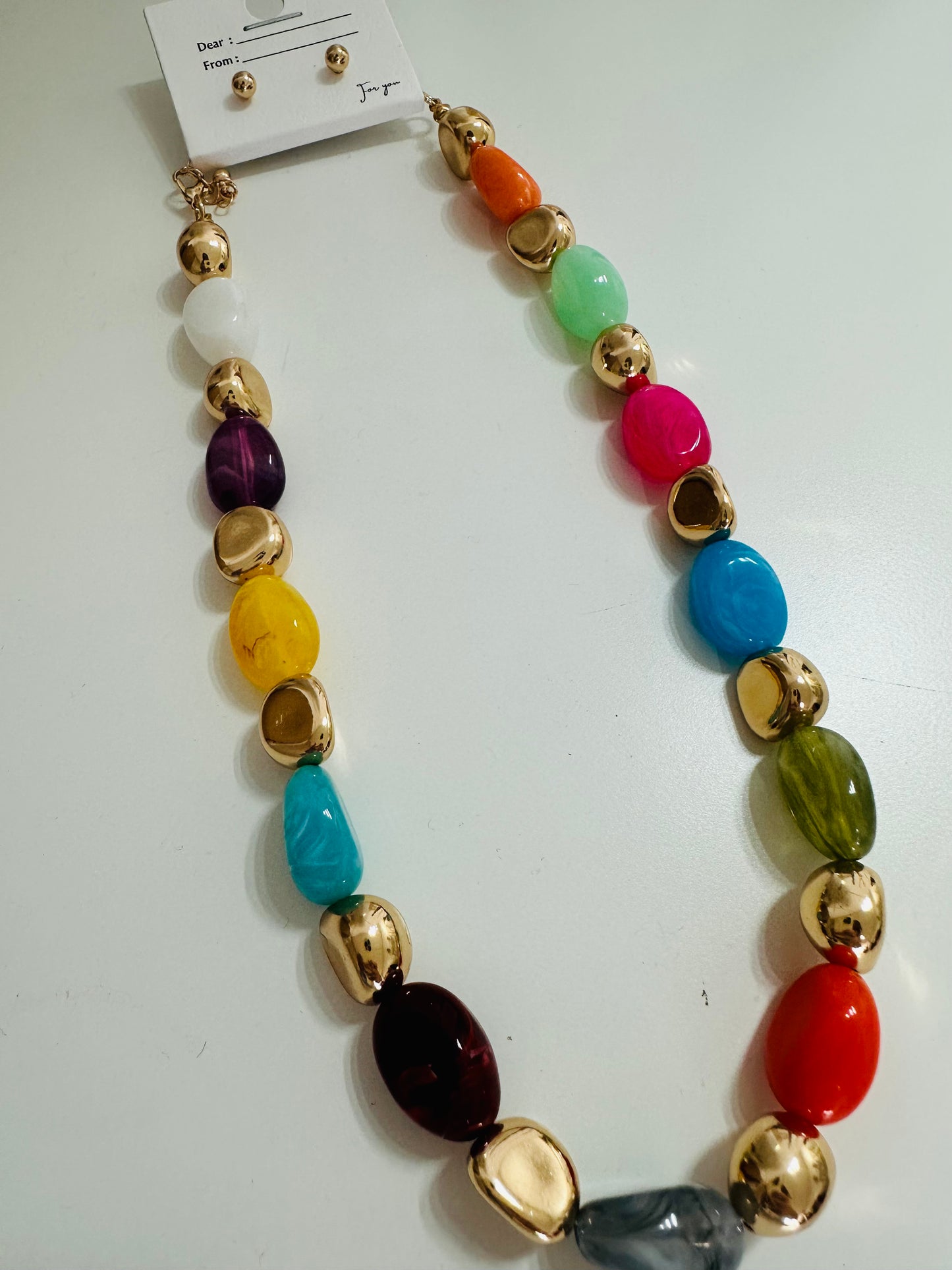 Fashion Color Necklace