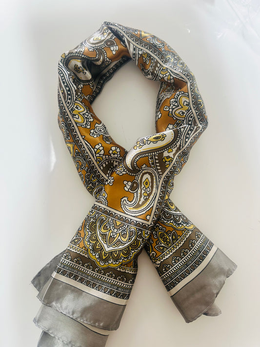 Paisley Print Scarf/ head band