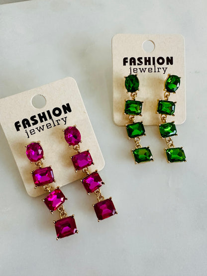 Color Gems Long earrings