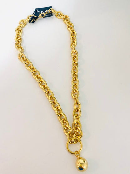 Simplicity Tucco  Necklace