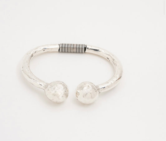 Silver plated Bangle
