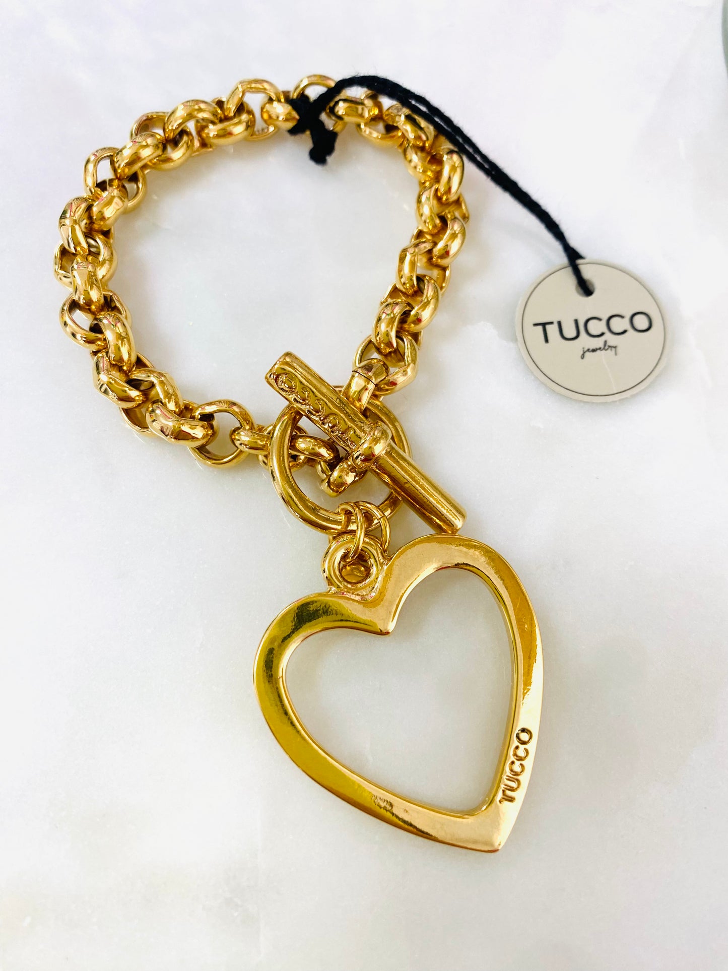 Gold  Heart Bracelet