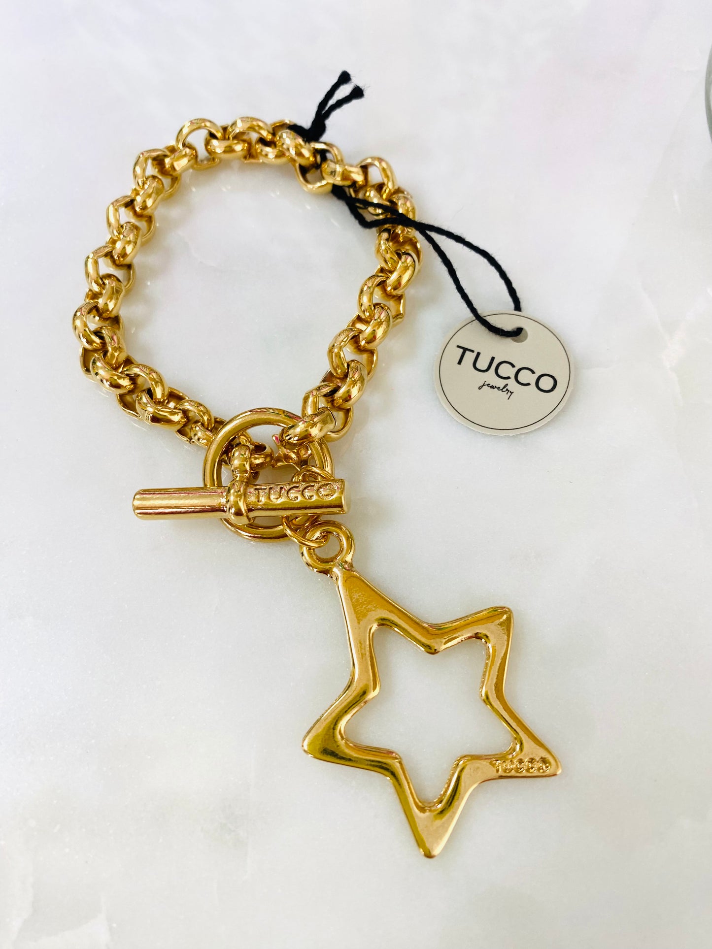 Gold  Star Bracelet