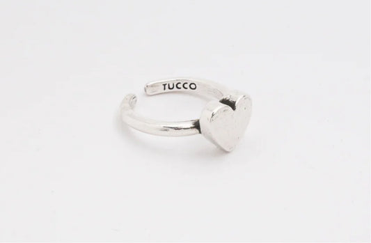 Tucco Silver Heart Ring